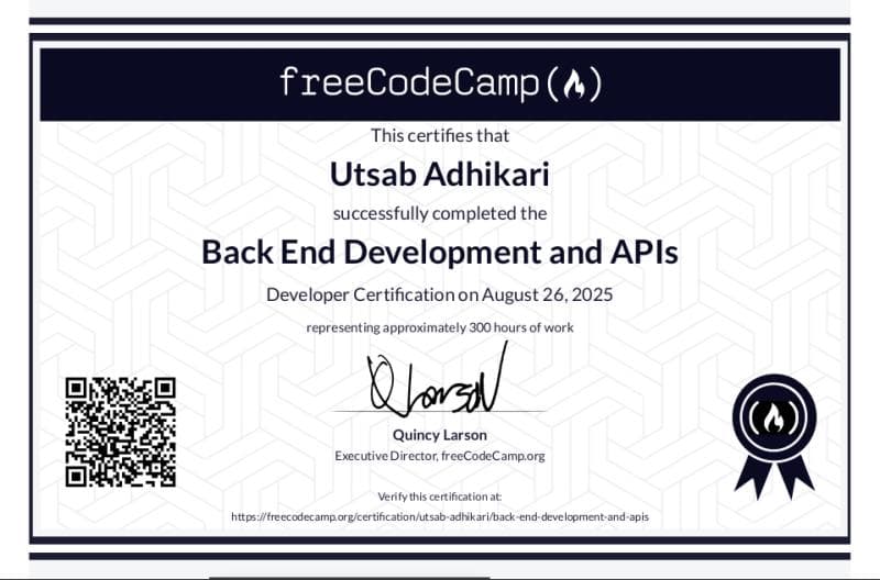 Backend Development and APIs